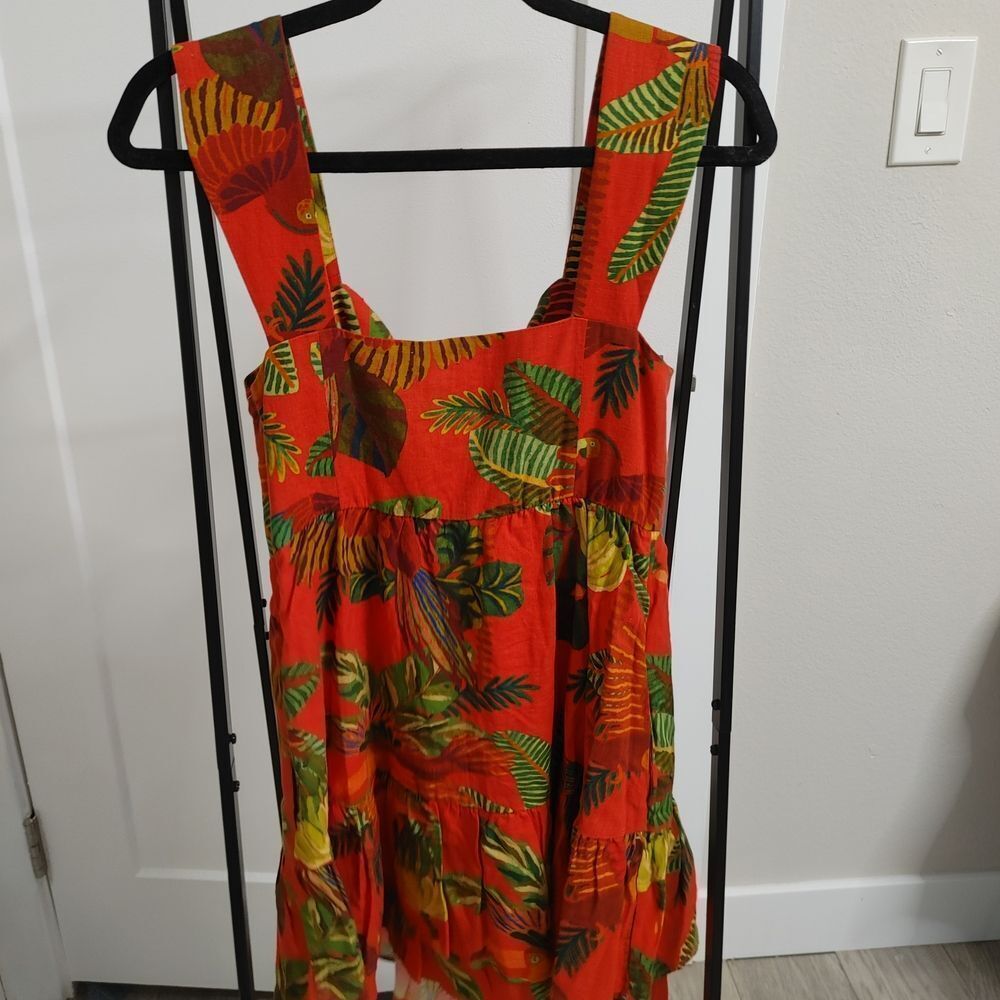 FARM Rio Red Tropical Mini Dress - Picture 8 of 11